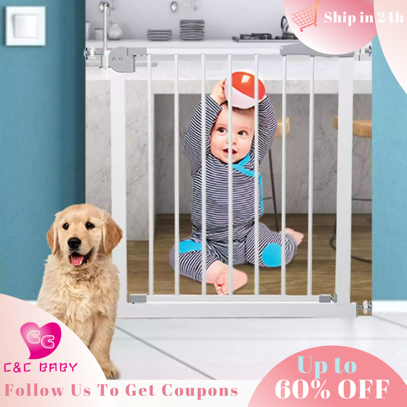 C&C BABY Pet dog stair safety gate baby gate fence for stairs outdoor