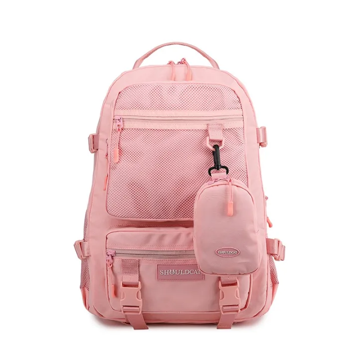 pink backpacks for school