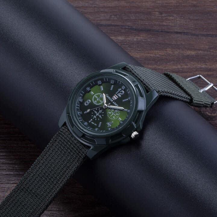 Genius Army GEMIUS ARMY Military Sport Style Army Men's Fabric Strap Watch Unisex ...