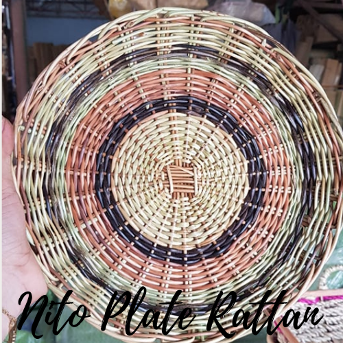 Nito Plate / Rattan plate / native plate Lazada PH