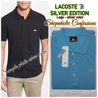 lacoste mens polo slim fit