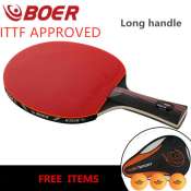 Boer Table Tennis Racket with Long Handle - intl