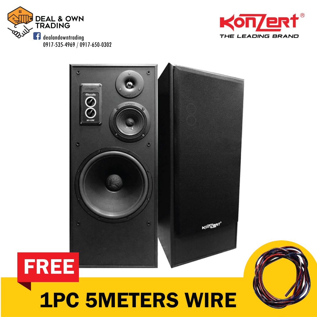 Konzert KS-120C 12 inch 3 Way Speaker 