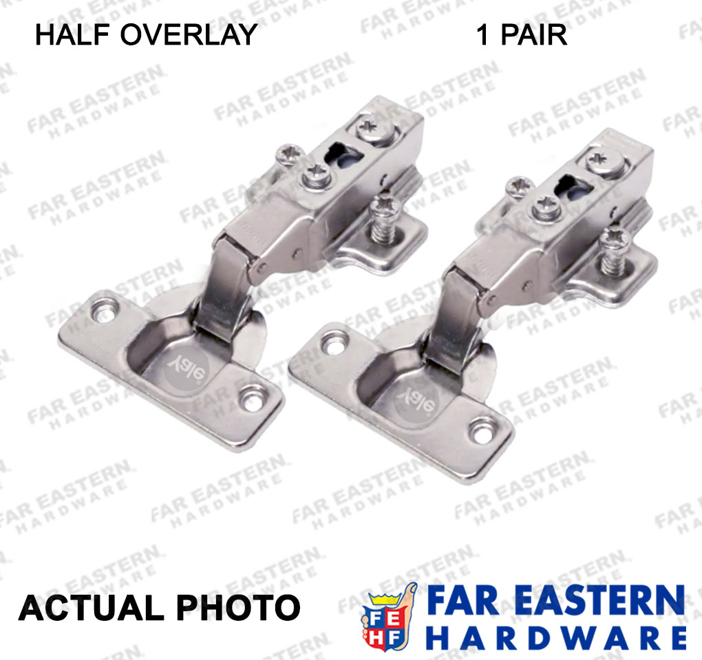 YALE Concealed Hinges Soft Close Self Closing Full Half Overlay