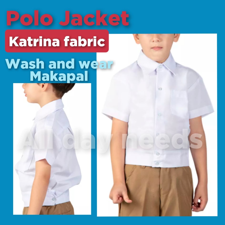 1ADN SCHOOL UNIFORM FOR BOYS// POLO JACKET AND POLO STRAIGHT// KATRINA FABRIC Lazada PH