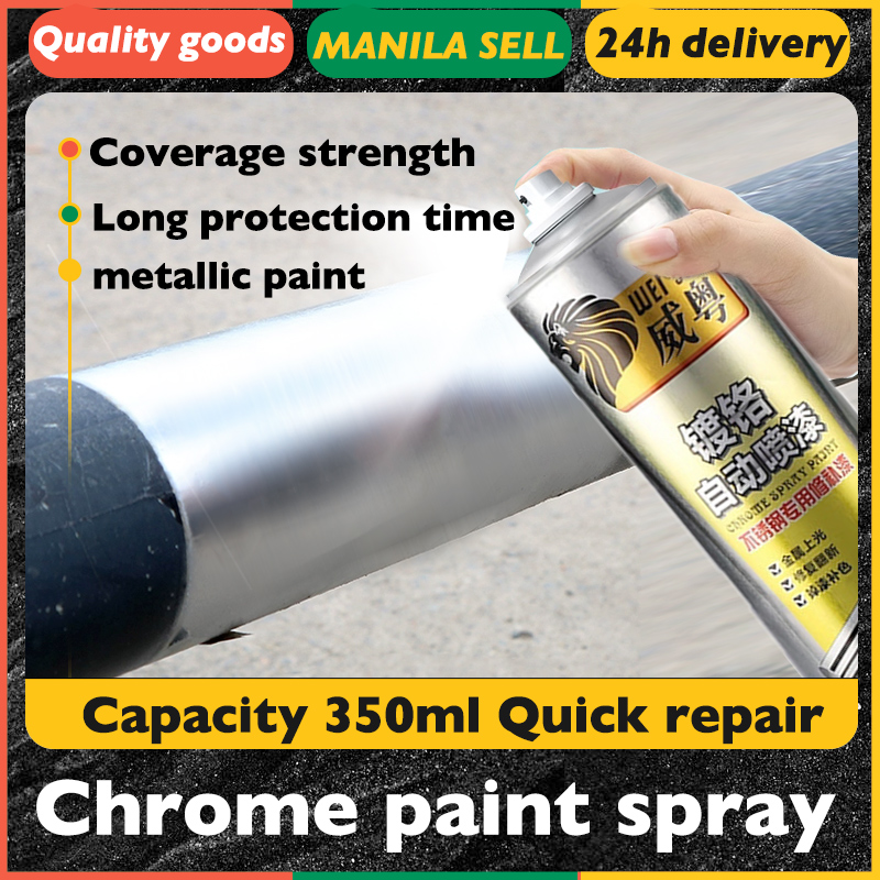 【24hour shipping】Car Spray Color Chrome Polished Metal Car Rust Remover Stainless 10 years No
