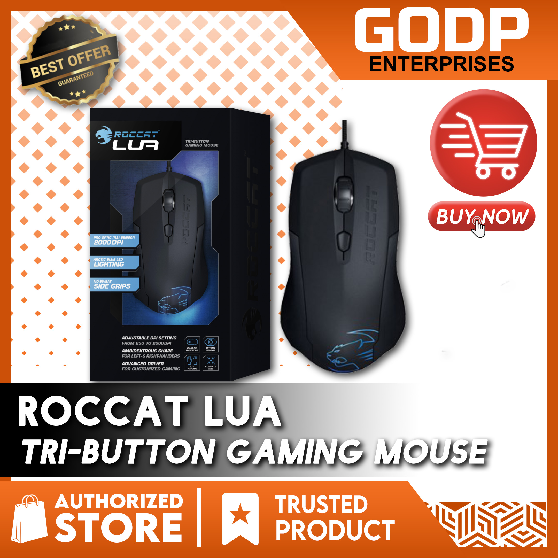 roccat lua sensor