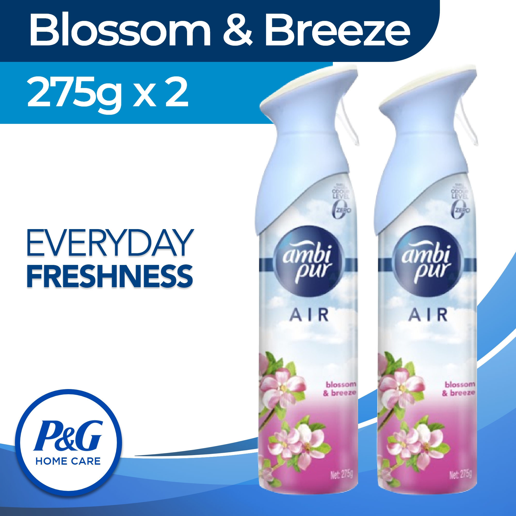 AMBI PUR Air Freshener Blossoms & Breeze 275g x 2 (Air Freshener
