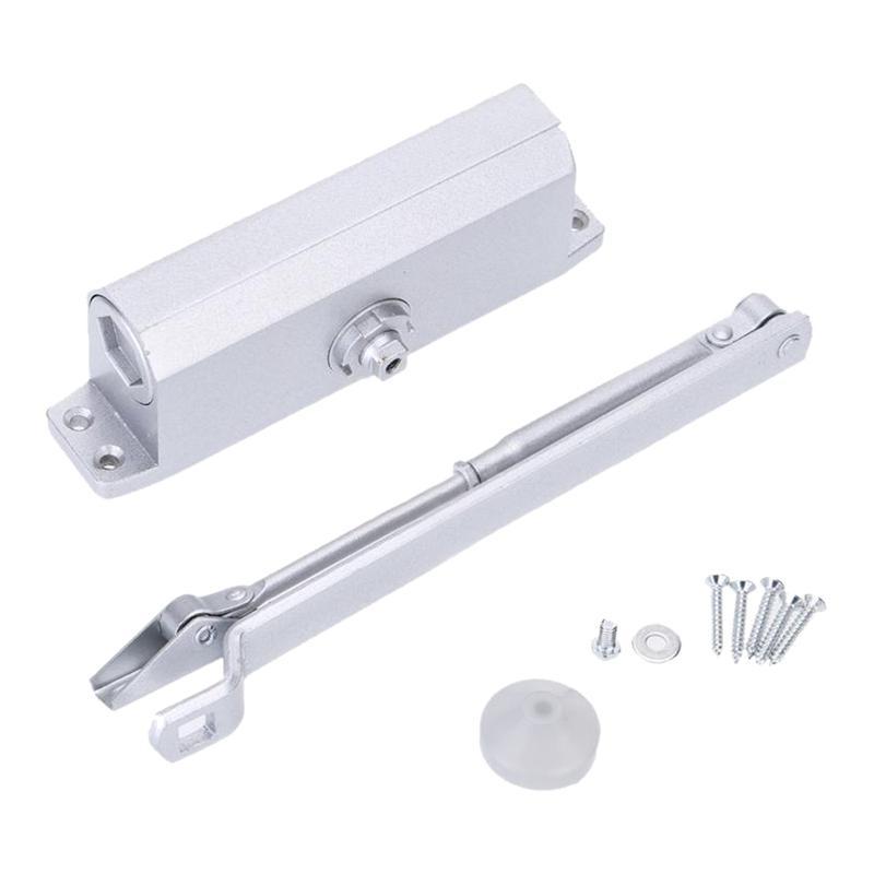 Aluminum Alloy 35kg Automatic Hydraulic Door Closer with Parallel Bracket E4I2