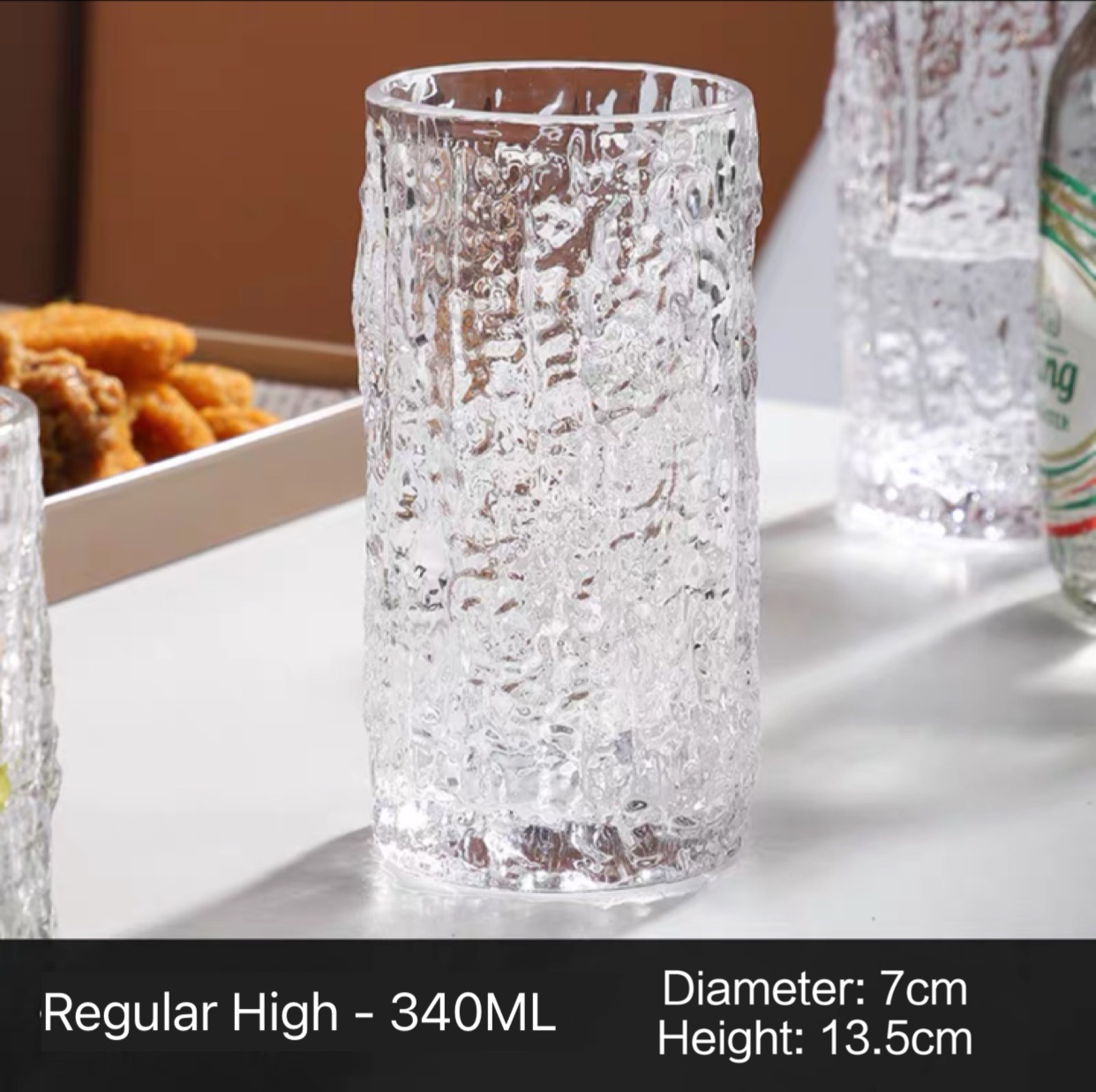 Home Signature 6 pcs High Quality Drinking Tumbler Thick Glassware