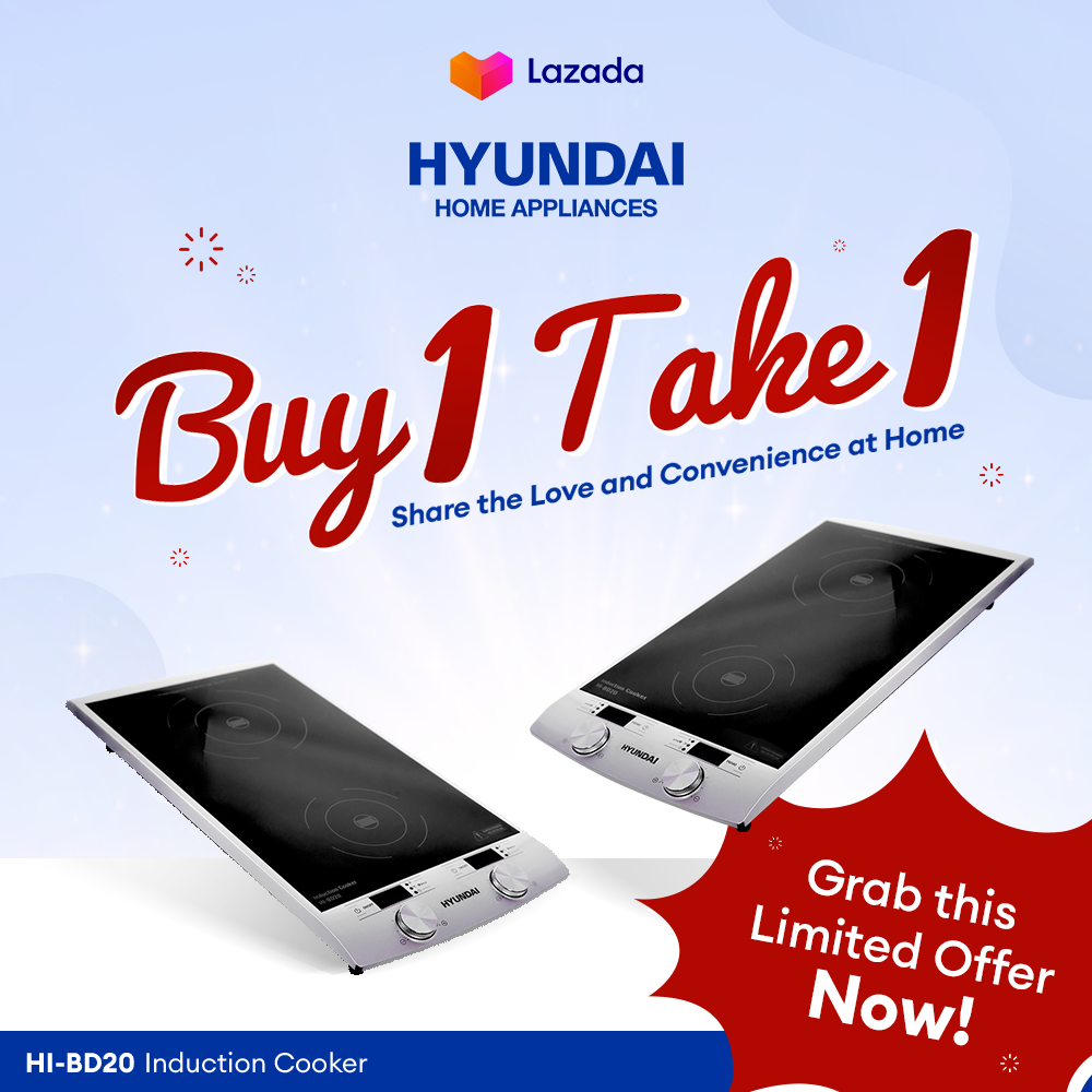 Hyundai Induction Cooker HIBD20 BUY 1 TAKE 1 Lazada PH