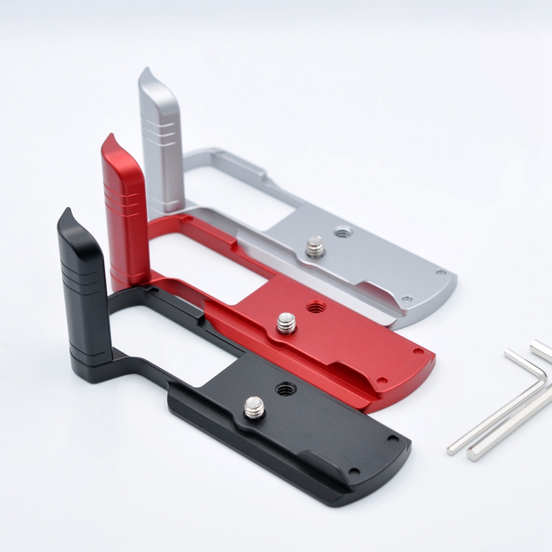 Camera L Bracket,Quick Release Plate for Panasonic GX9/GX85/GX7II Camera Grip Base Vertical Quick Release L Plate