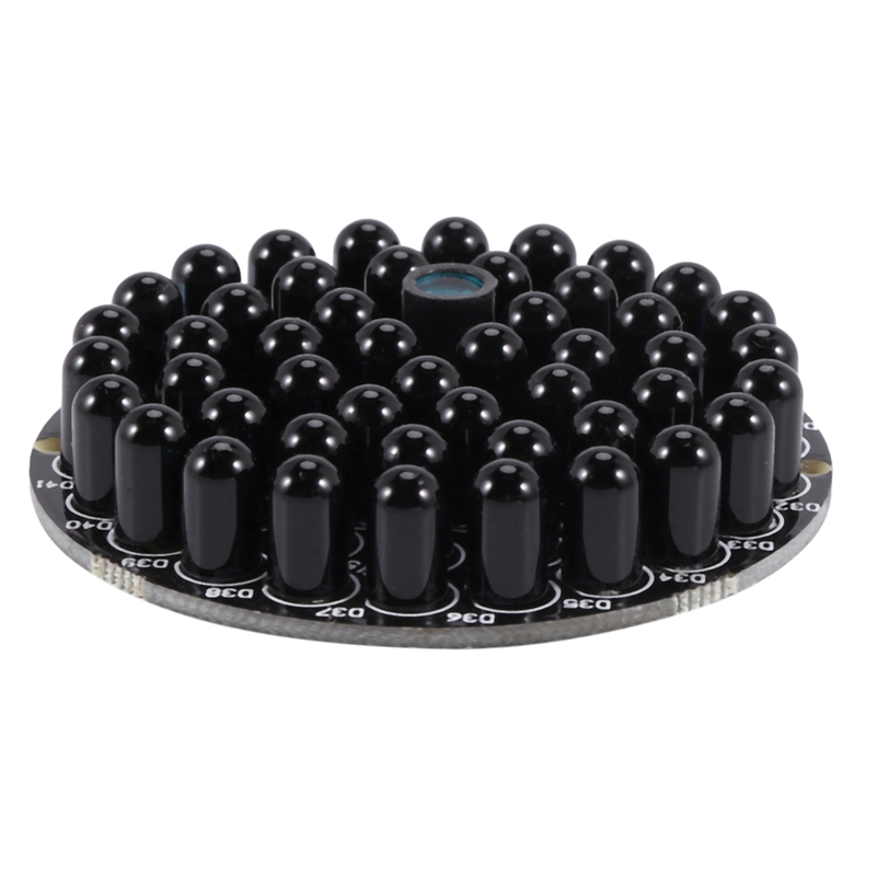 2X IR Infrared LED Board 940nm 48pcs IR LEDs Invisible at night No exposure Light Board Milk