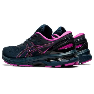 ASICS Women's GEL-KAYANO 27 LITE-SHOW Running Shoes in French Blue/Lite-Showsports shoes
