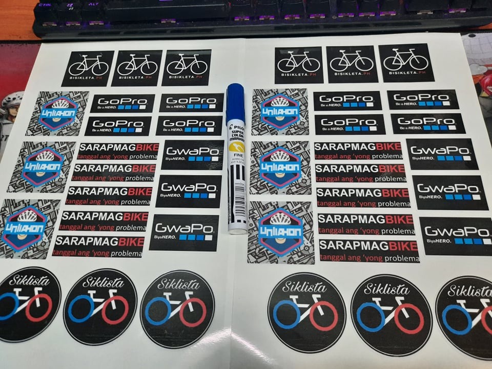Sarap Mag bike sticker, Unliahon 