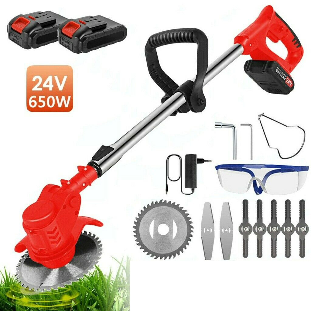 FIMILO Cordless Lawn Mower Portable Trimmer Garden Tool Brush Grass ...