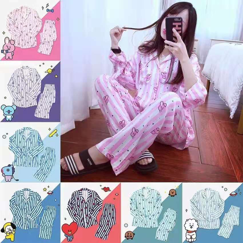 BT21 Sleepwear BTS Sleepwear chimmy cooky koya mang rj shooky tata