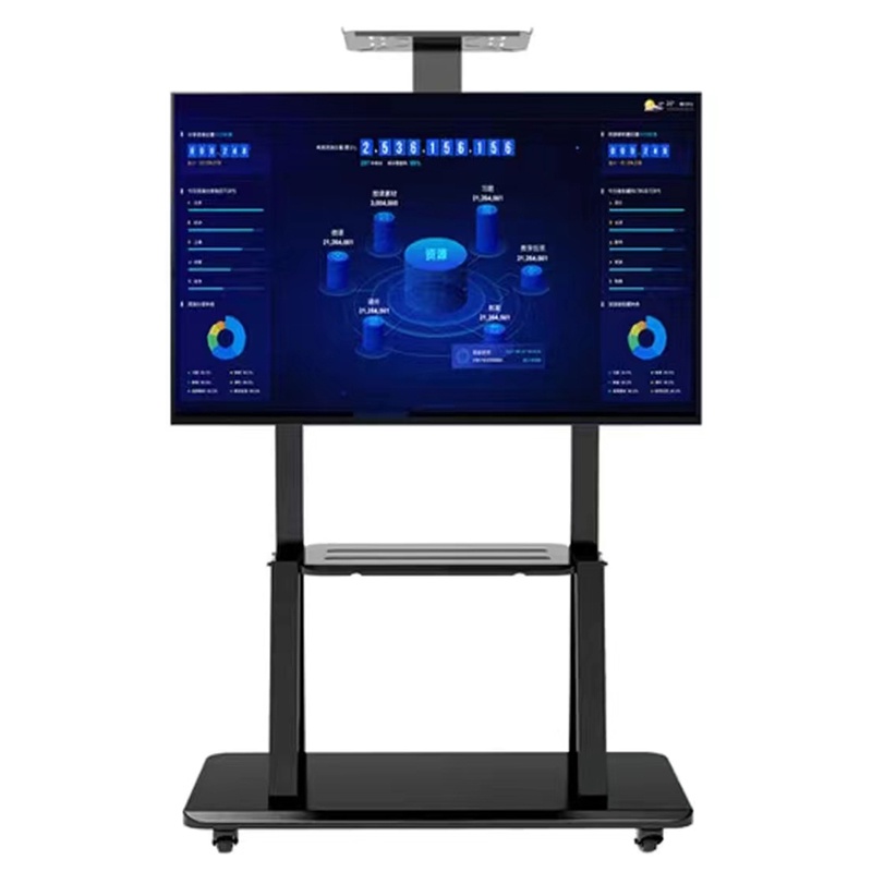 Universal Tv Monitor Stand - 5 Pcs Vertical Display Hanger - Simple & Compact - Black