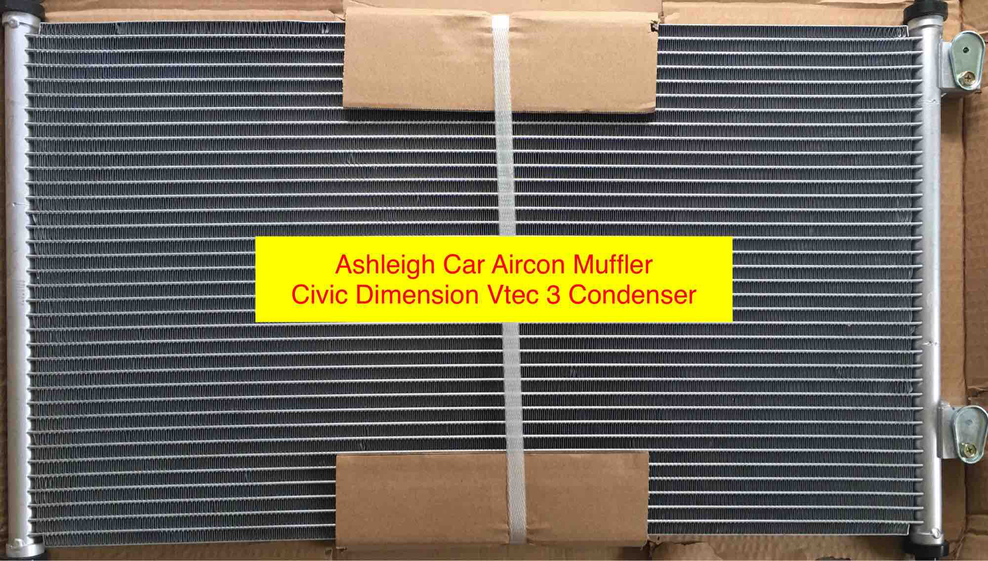 Honda Civic Dimension Vtec 3 Condenser Car aircon parts laminated