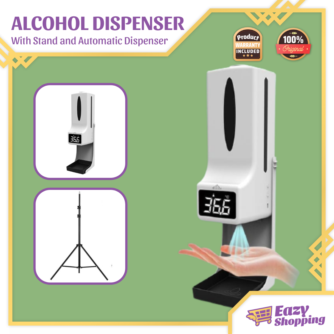 Eazy Shop l 1000ml Alcohol Dispenser Automatic Dispenser l Alcohol
