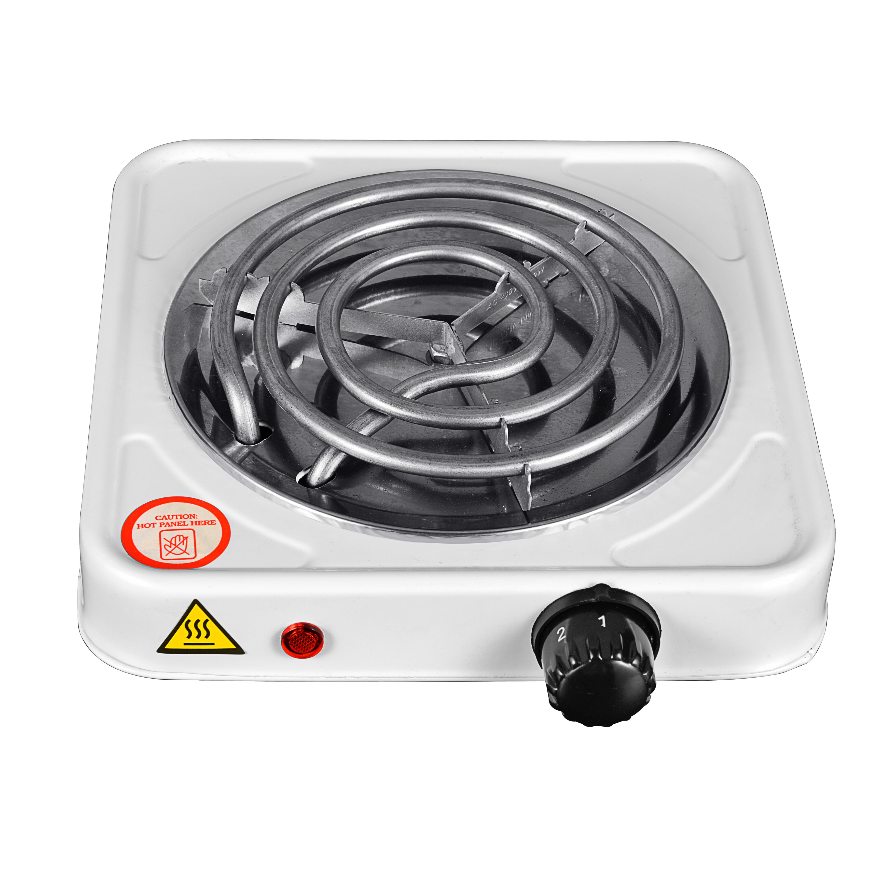 LH Electric Single Burner 1000W Stainless Steel Portable Single Tube  Electric Stove Home Electric Stove US Plug 110V Outdoor Grill