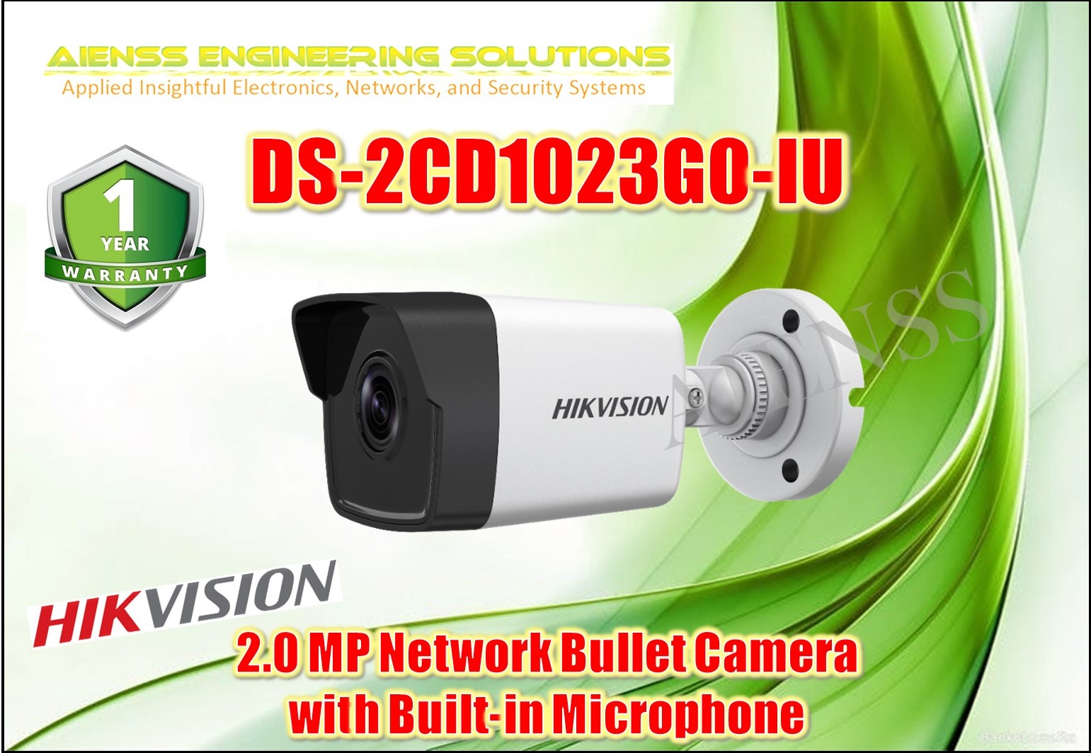 Fashion 1023 hikvision