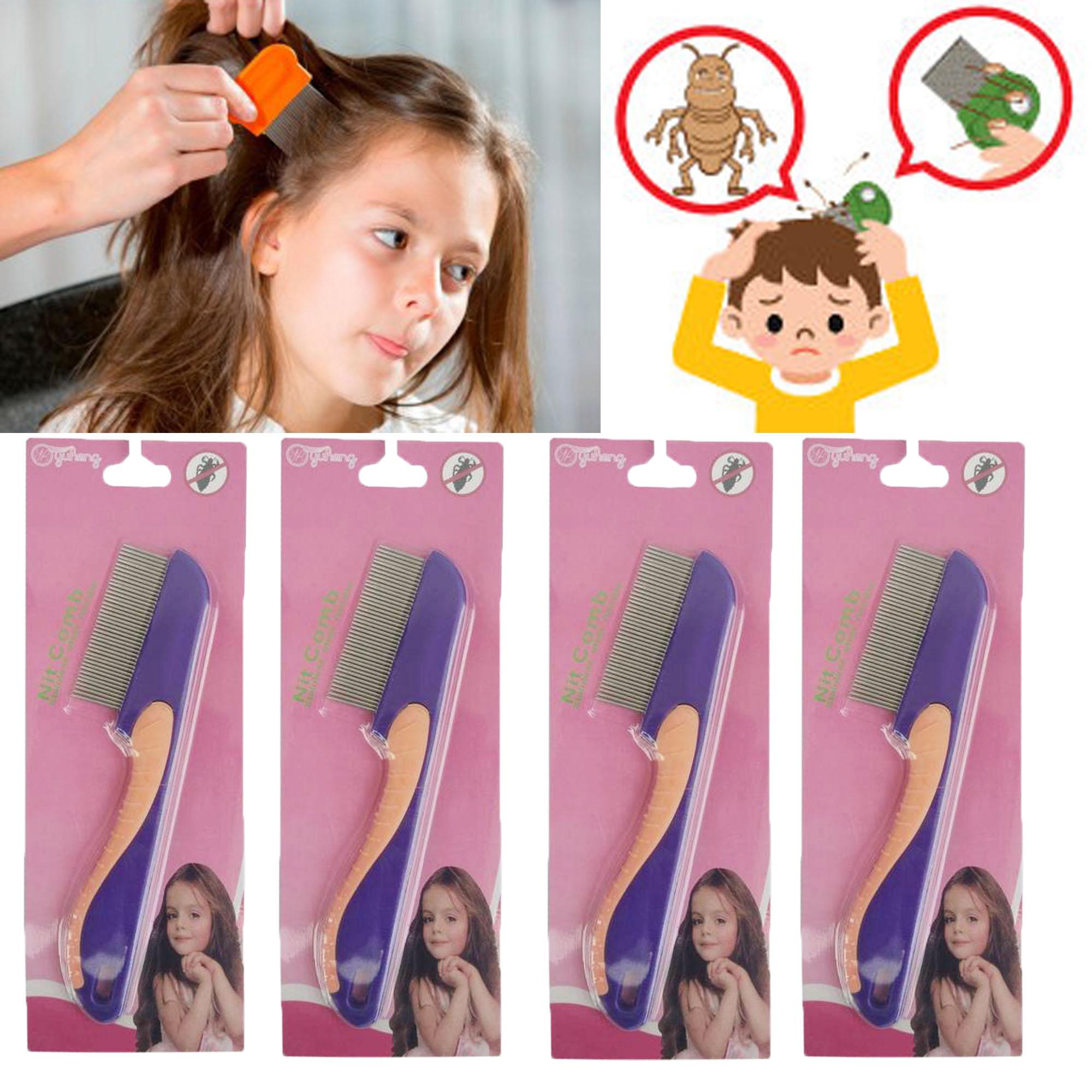 BUY 2 TAKE 2 Stainless Steel Lice Terminator Hair Comb Brushes Magic