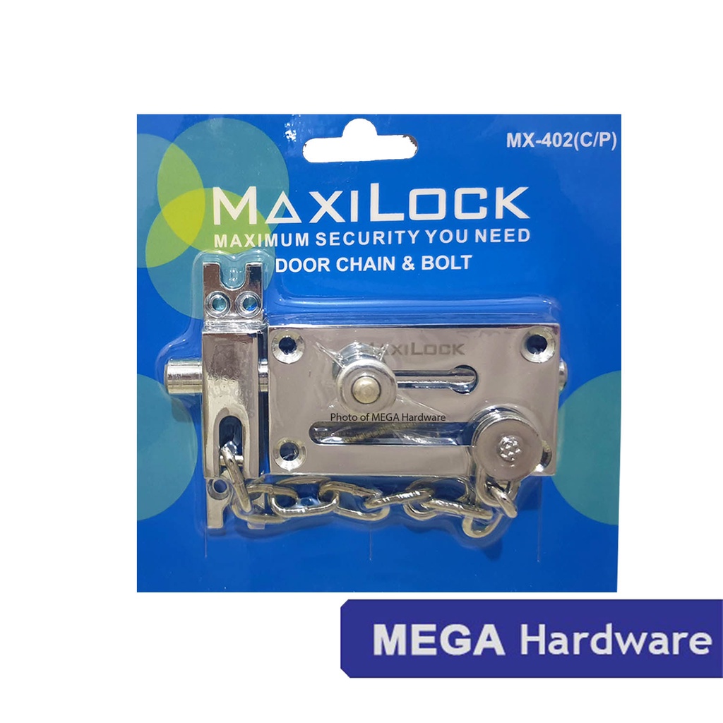 ♖Security Door Chain Door Guard Door Chain and Bolt Lazada PH