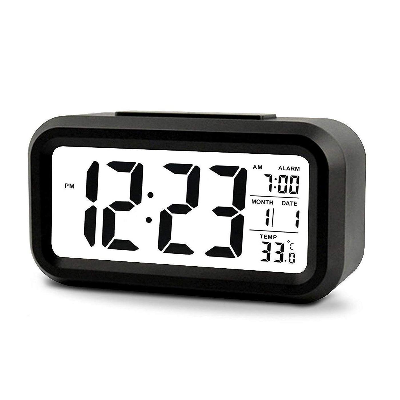 Electronic Digital Alarm Clock Electronic Bedside Alarm Clocks with ...