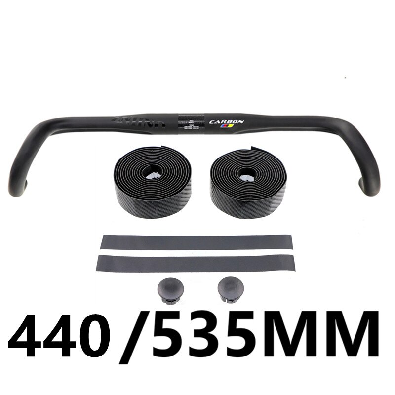 Carbon Gravel handlebar Big Flare Bar Cyclocross Road Bike handlebars