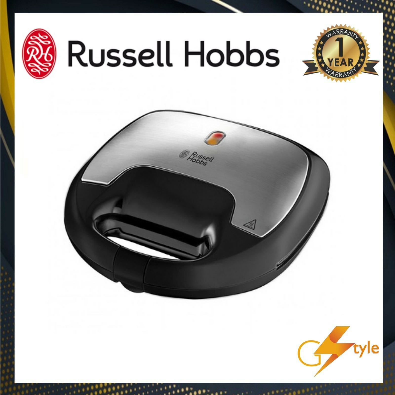 Russell Hobbs™3 in 1 Fiesta Sandwich Maker Waffle Maker Griller