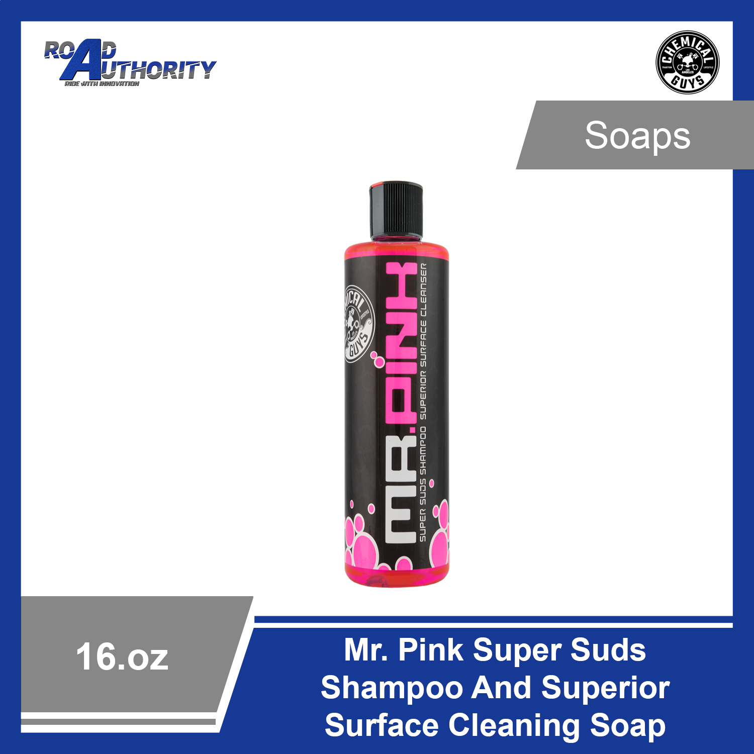 Chemical Guys Shampoo, Super Suds, Mr. Pink - 16 fl oz
