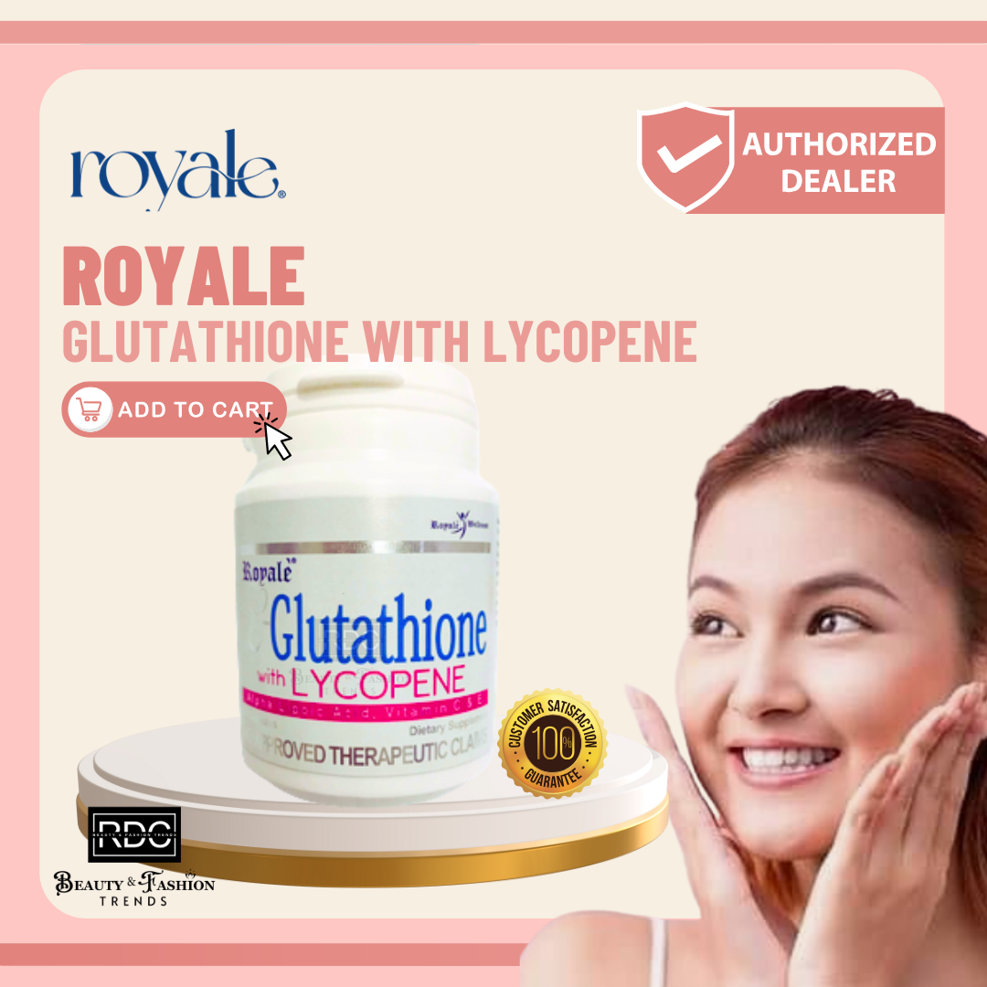 Royale L-Glutathione with Lycopene 30 Capsules Original