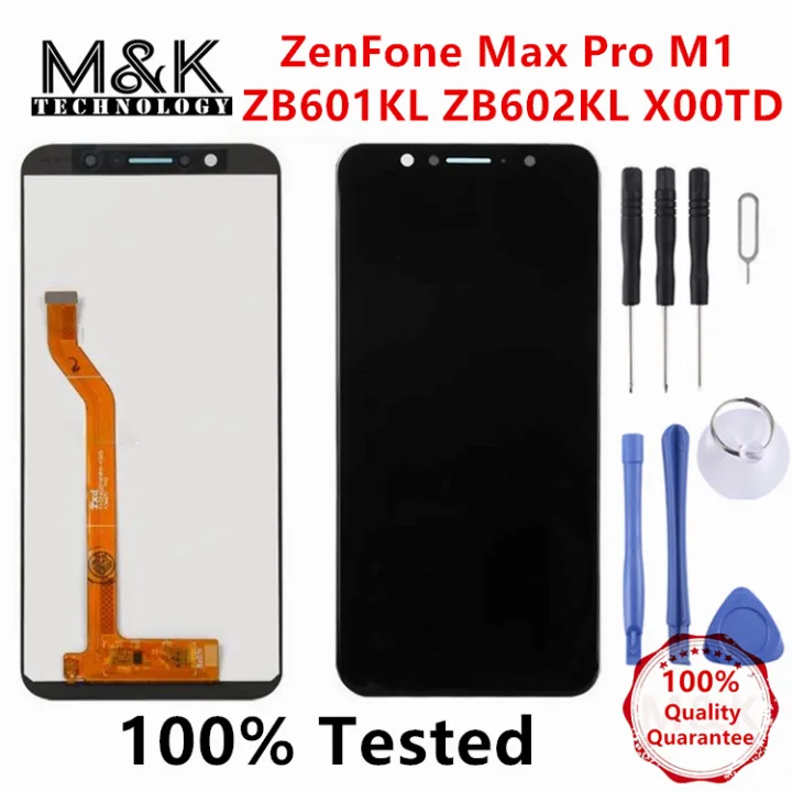 100 Original Mk Lcd For Asus Zenfone Max Pro M1 Zb601kl Zb602kl X00td Lcd Display Touch Screen Lazada Ph