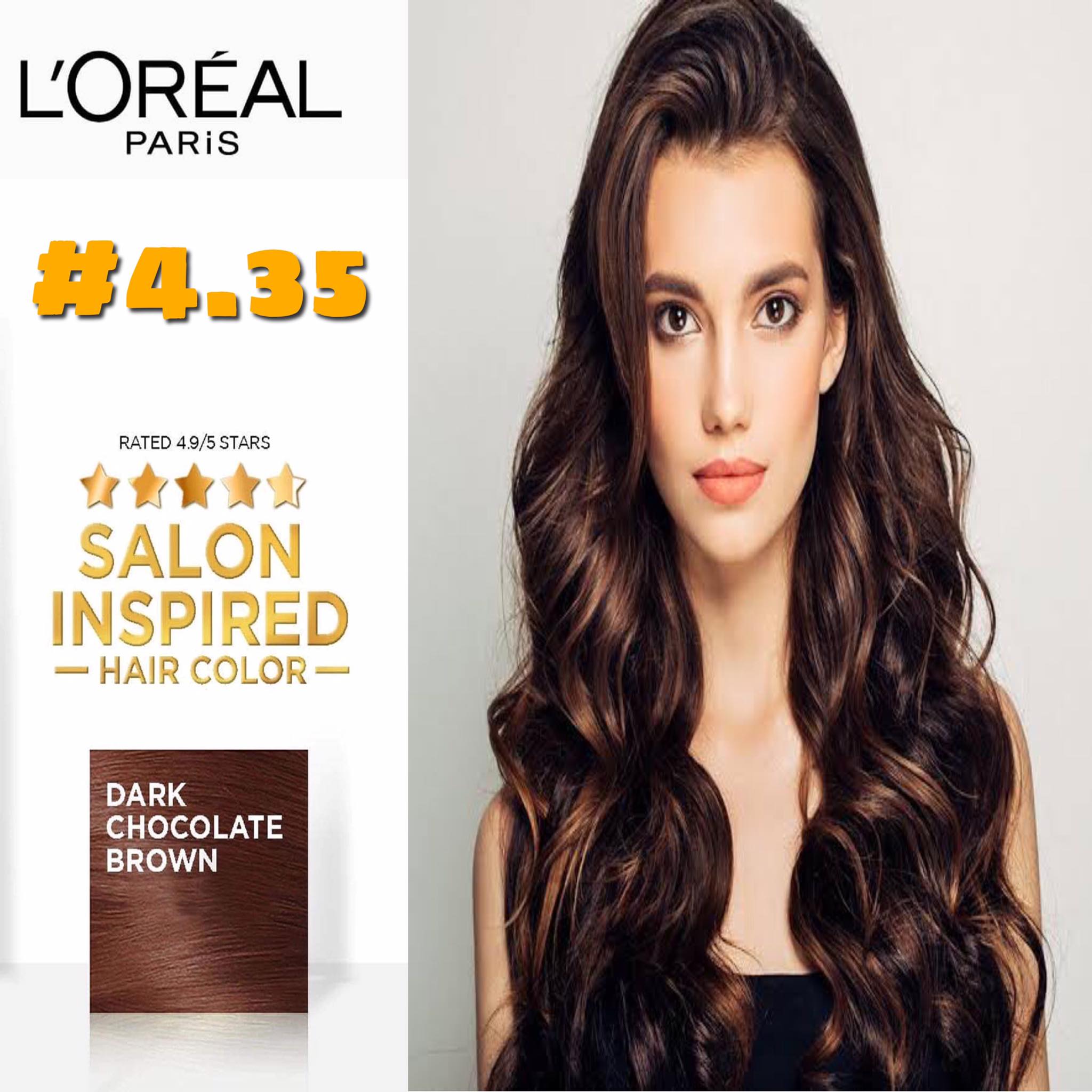 Best Seller Loreal Hair Color # Dark Chocolate Brown | Lazada PH