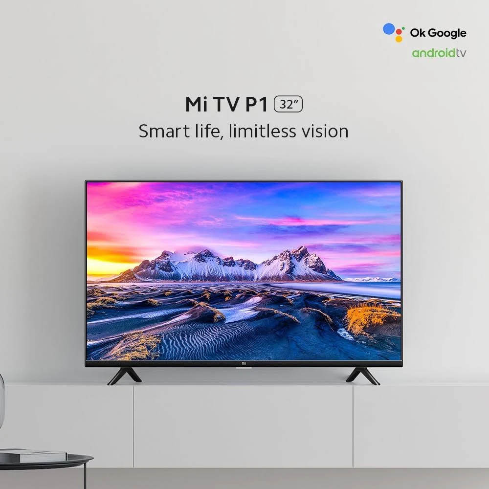 Tv xiaomi 32pulgadas p1e hd ready - android tv - wifi - bt5.0 - dolby audio  - hdmi - usb - Electrowifi