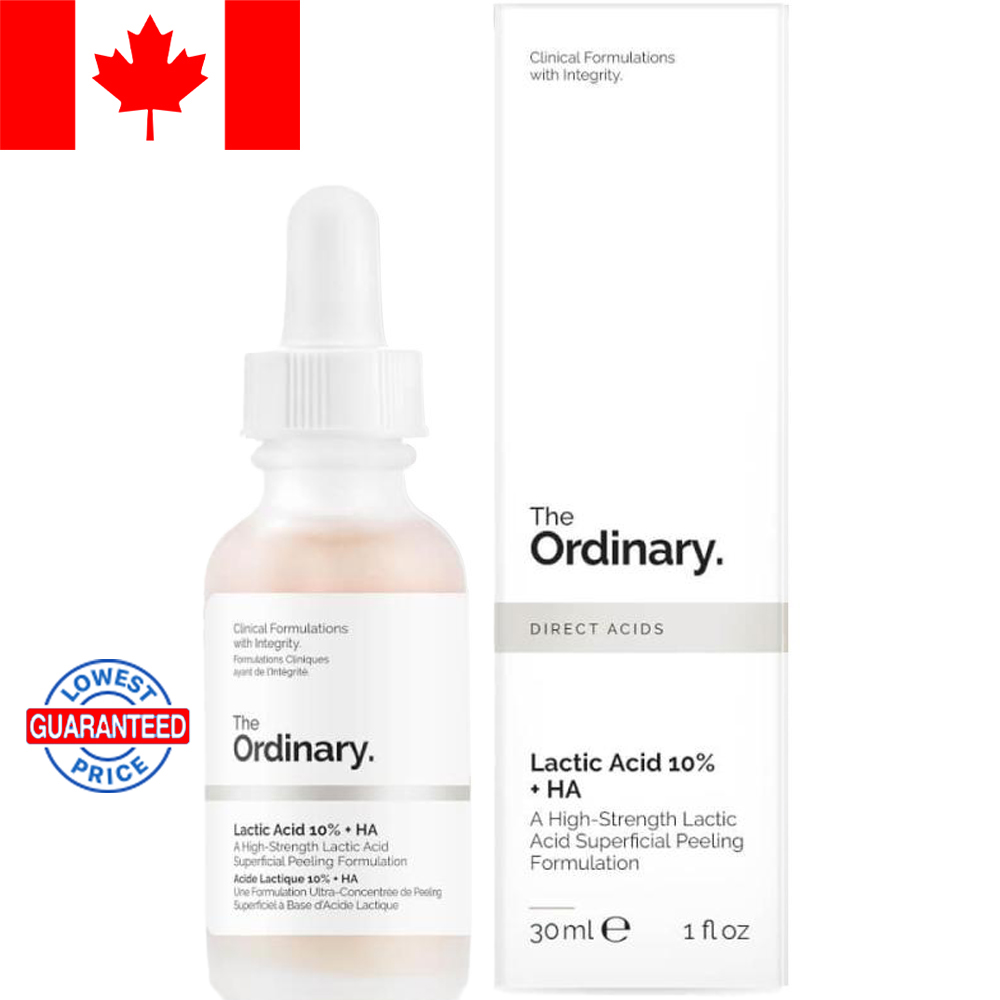 The Ordinary Lactic Acid 5 + HA Face Skin Exfoliation Superficial