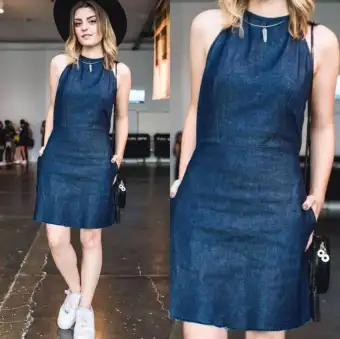 lazada denim dress