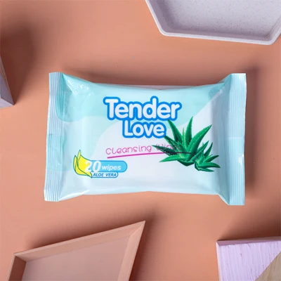 Tender Love Aloe Vera Cleansing Wipes 20's Pack of 1