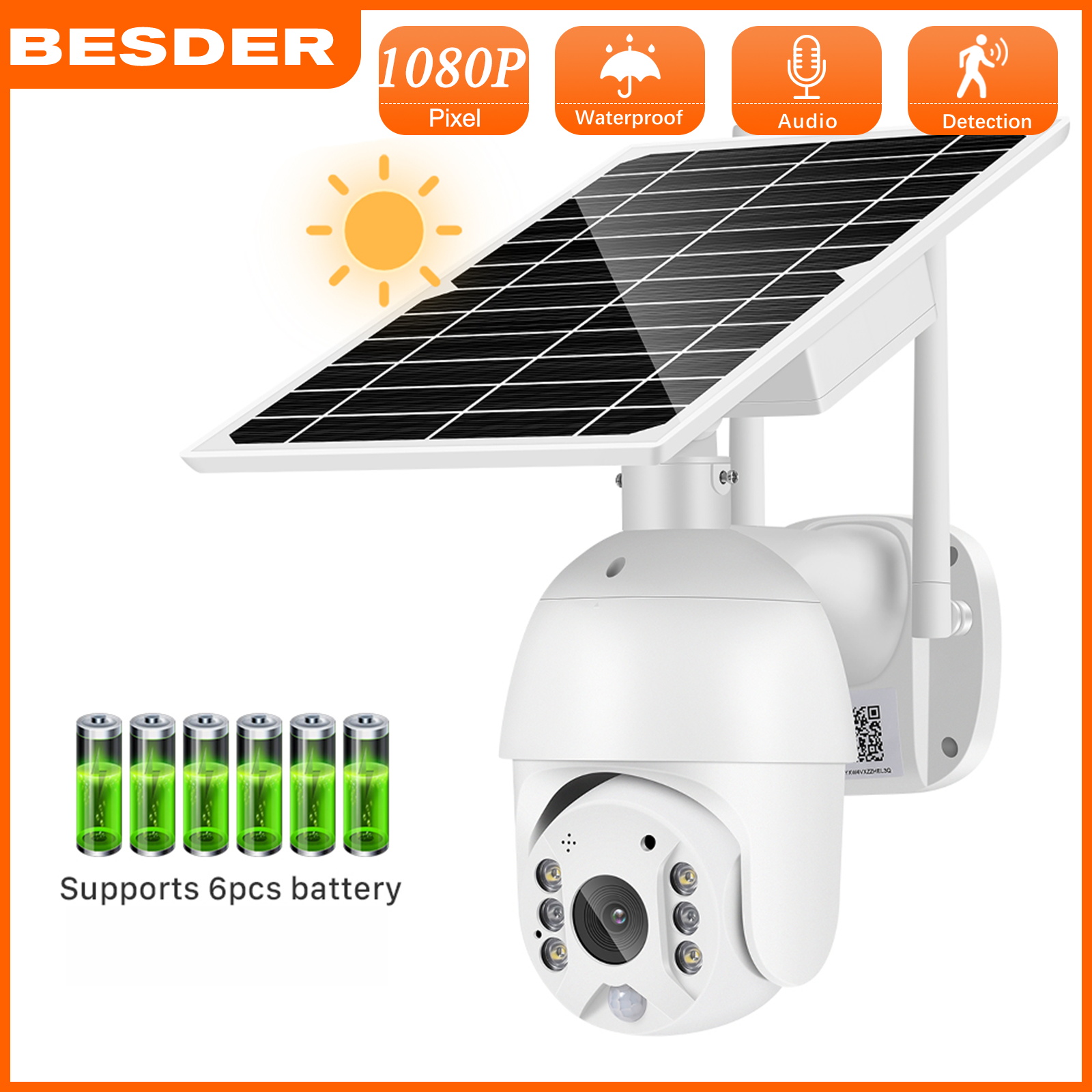 cctv solar cell 4g