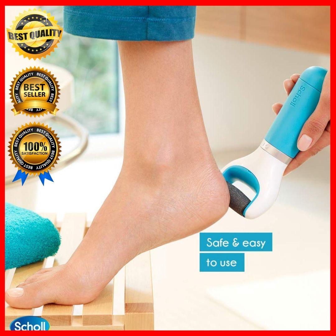 Dr. Scholl's Electronic Pedicure Foot File and Smoother for Everything from Calluses to