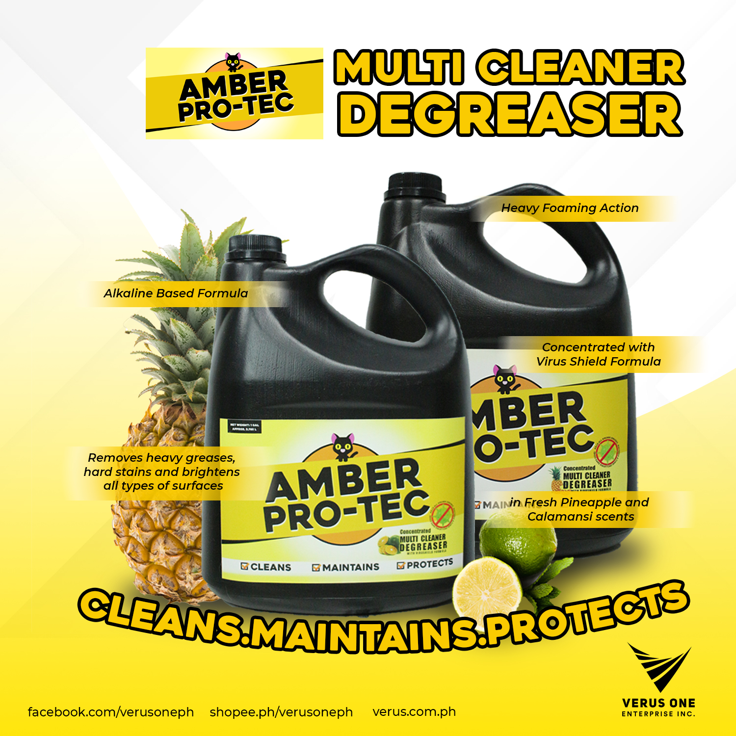 Amber Protec MultiCleaner Degreaser Lazada PH