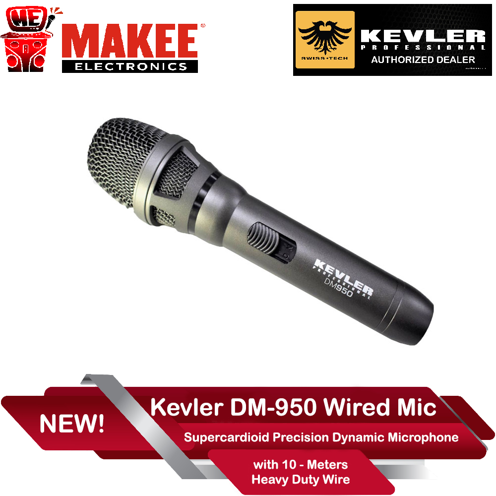 Kevler Dm Supercardioid Precision Crafted Dynamic Microphone Lazada Ph