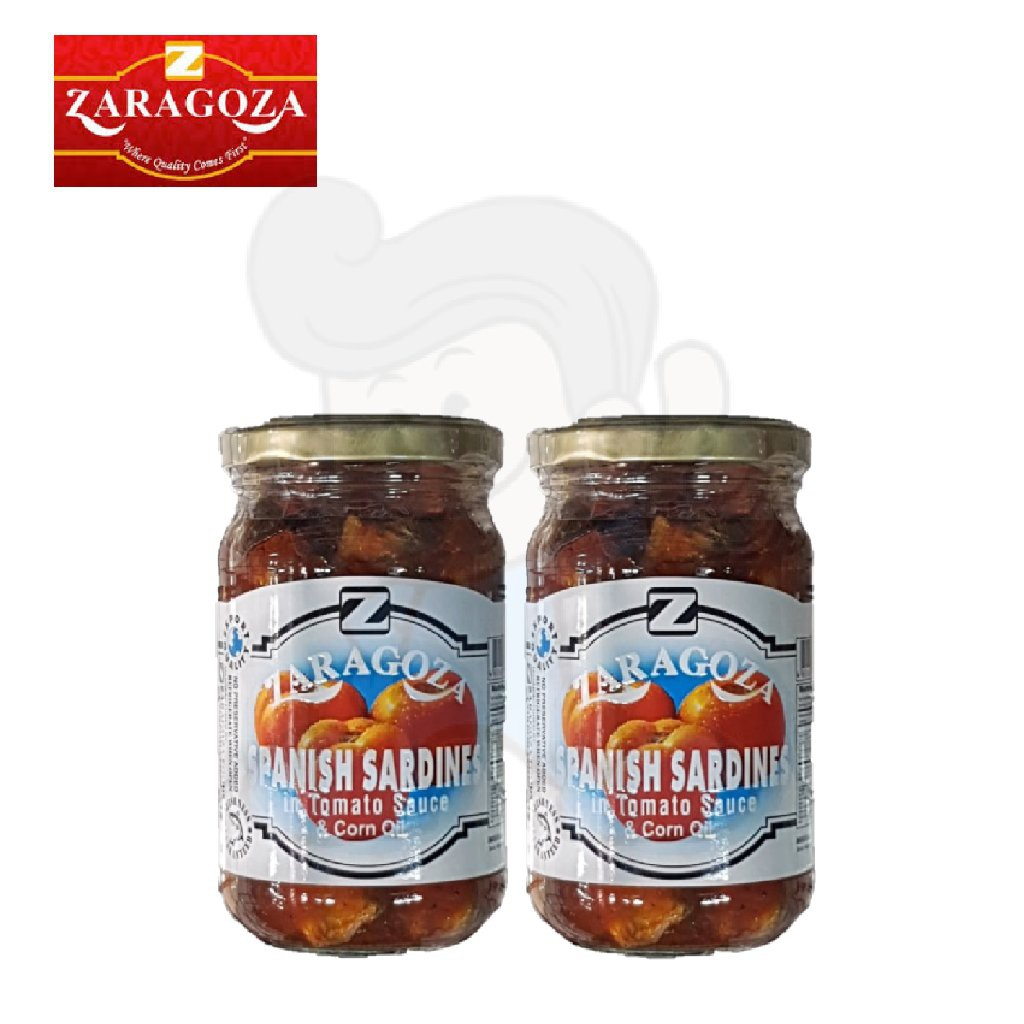 Zaragoza Spanish Sardine in Tomato Sauce & Corn Oil (2 x 7.8 oz) Lazada PH
