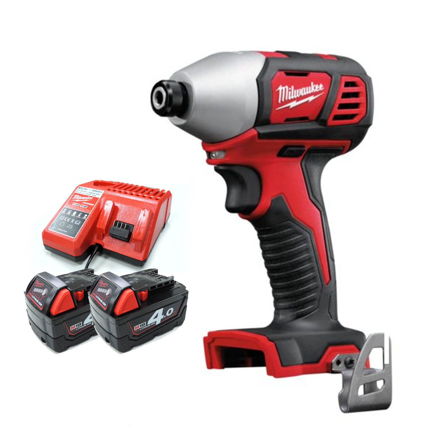 MILWAUKEE M18 Impact Driver Set [M18BID 