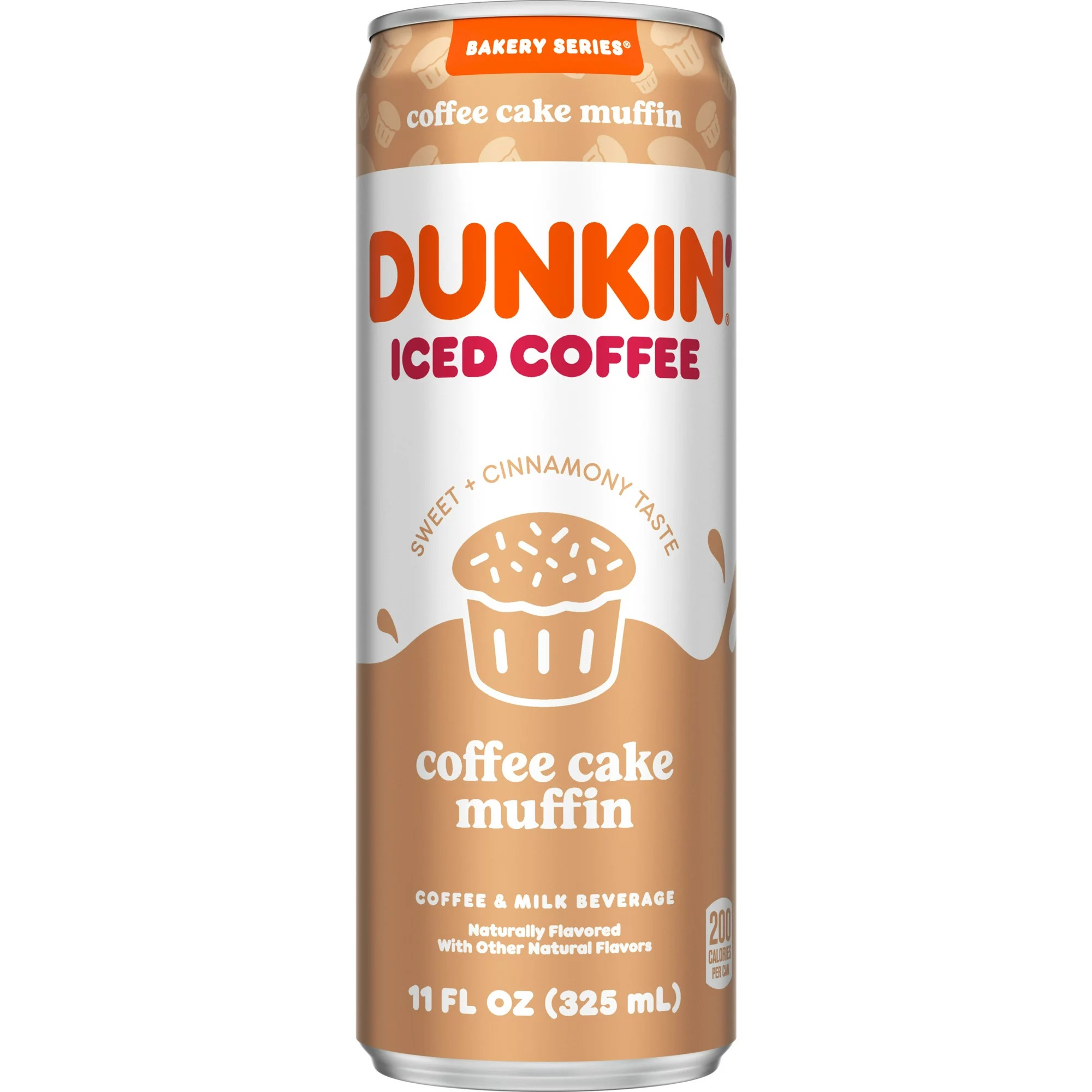 Dunkin' Coffee Cake Muffin Iced Coffee 11 fl oz Lazada PH