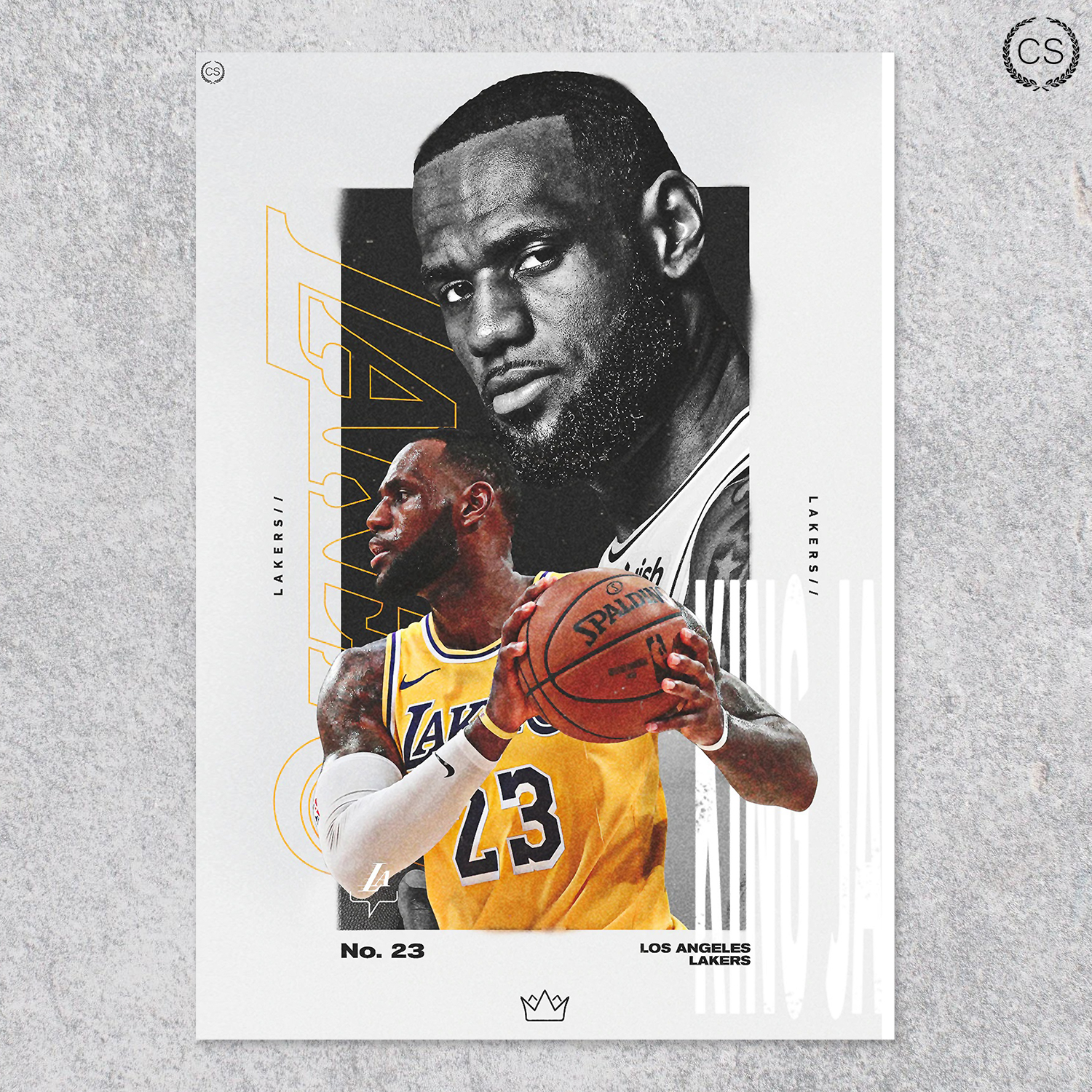 Lebron James NBA HD Poster Print A4 size (21x30cm) by Creative Merch ...