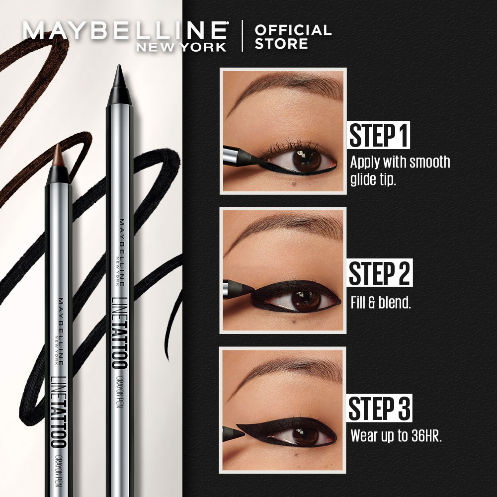 maybelline line tattoo crayon pen