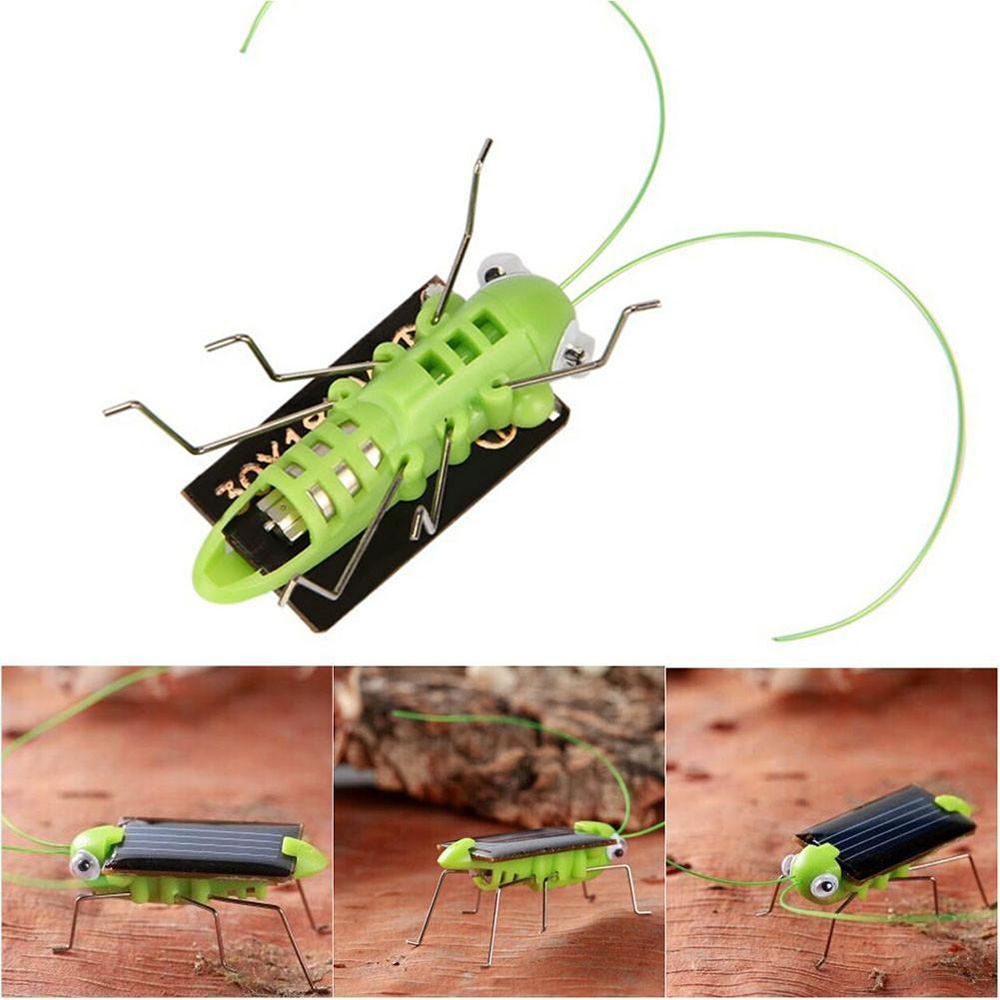 T1UZOLD Mini การศึกษาพลังงานแสงอาทิตย์หุ่นยนต์ตัวแมลงแมลงเด็กของขวัญการเรียนรู้พลังงานแสงอาทิตย์ Bug