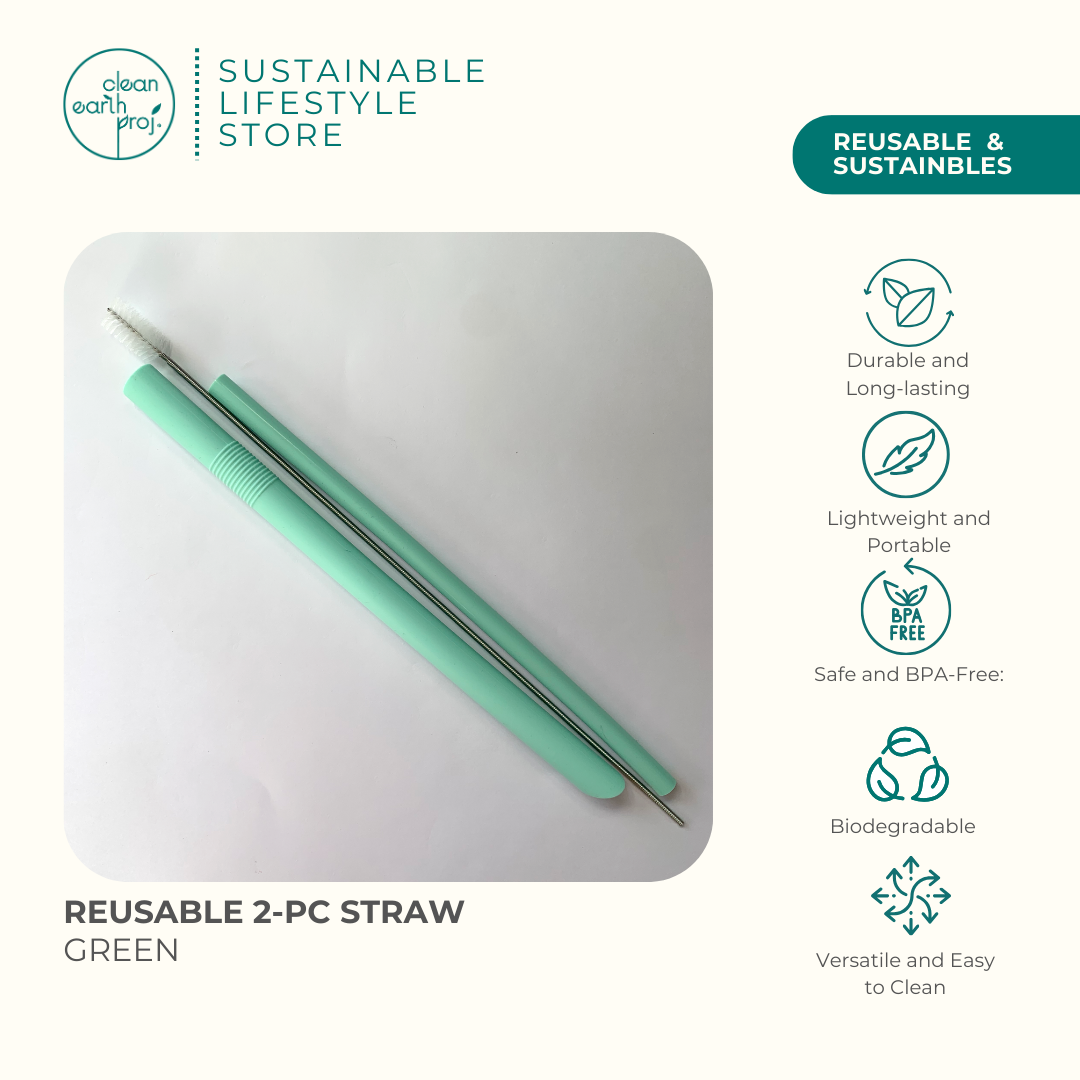 Reusable Straw from The Clean Earth Project